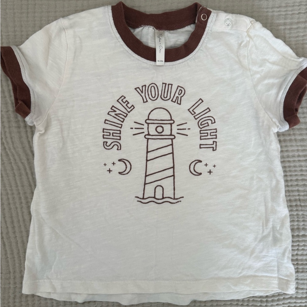 Rylee + Crue Shine Your Light Short Sleeve Tee